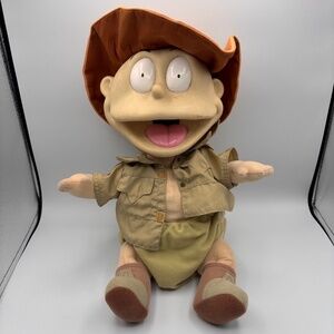 Vintage 1998 Rugrats Talking Safari Tommy Pickles Character Plastic Collectible